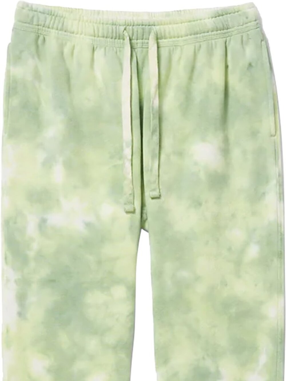 Recycled Fleece Classic Sweatpant - Tie Dye Green